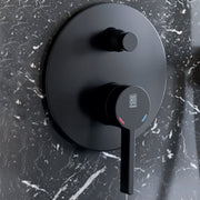 Miscelatore monocomando da incasso per doccia con deviatore RubiFlux serie Tundra - Nickel by CeramicStore | Lo specialista del tuo bagno