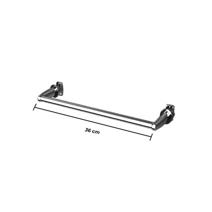 Versione Outlet - Portasciugamano universale per scaldasalviette modello tubolare cromato cm 36 by CeramicStore | Lo specialista del tuo bagno