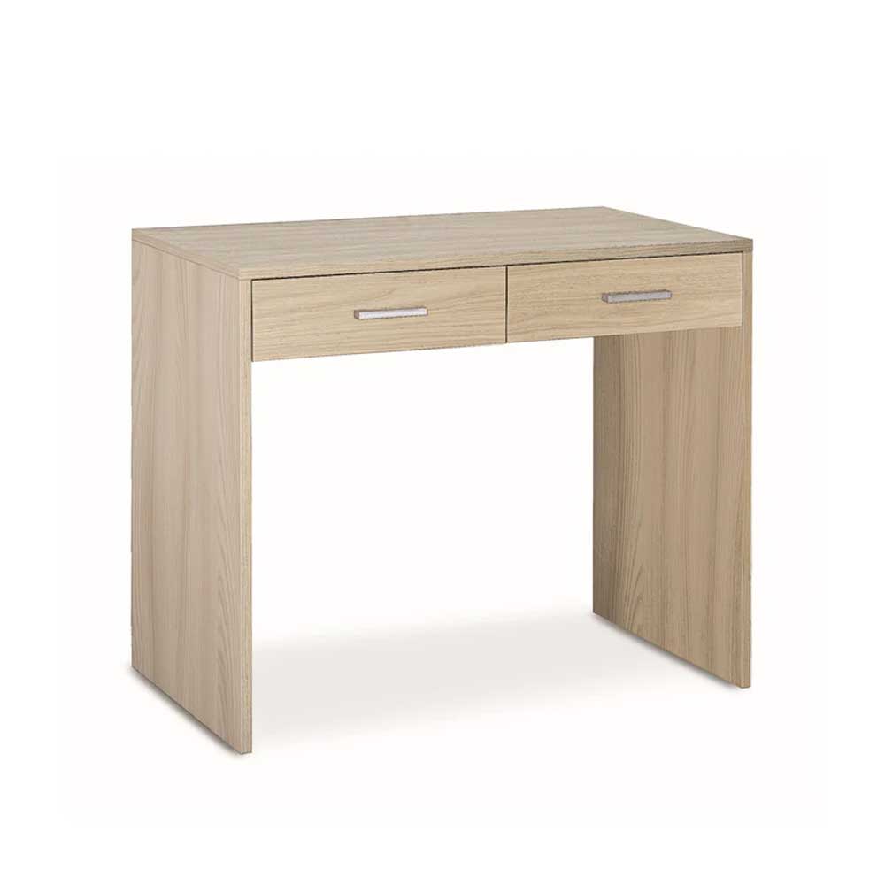 Scrivania da Ufficio o Cameretta da 90 cm con 2 cassetti finitura Struttura Olmo Chiaro / Finitura Frontale Olmo Chiaro by Sarmog by CeramicStore | Lo specialista del tuo bagno