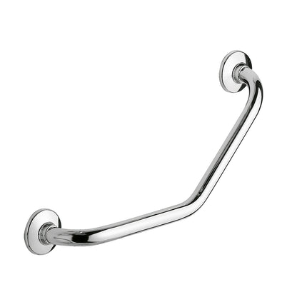 Maniglione inclinazione 135Â° Gedy modello Ascot per anziani e disabili - Cromato
