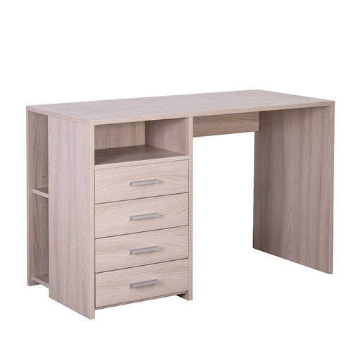 Scrivania da Ufficio o Cameretta da 120 cm con 4 cassetti finitura Olmo Chiaro by CeramicStore | Lo specialista del tuo bagno