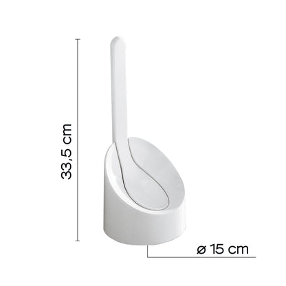 Scopino wc da appoggio modello Cucciolo di Gedy - Bianco by CeramicStore | Lo specialista del tuo bagno