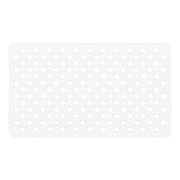 Tappeto antiscivolo vasca 38x60 modello Maim di Gedy - Bianco by CeramicStore | Lo specialista del tuo bagno
