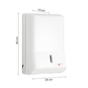 Gedy Distributore Salviette Carta Piegate - Bianco Lucido by CeramicStore | Lo specialista del tuo bagno