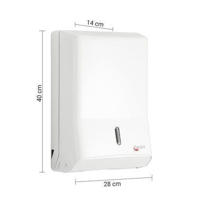 Gedy Distributore Salviette Carta Piegate - Bianco Lucido by CeramicStore | Lo specialista del tuo bagno