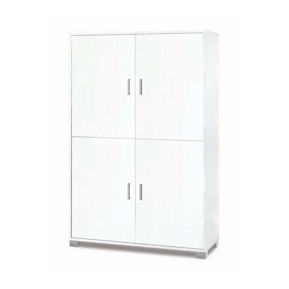 Mobile Armadio a 4 ante finitura Struttura Bianco Fiammato / Finitura Frontale Bianco Fiammato by Sarmog by CeramicStore | Lo specialista del tuo bagno