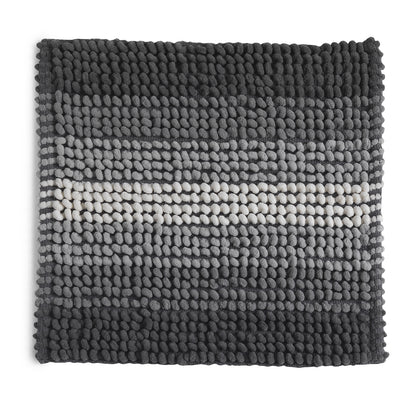 Tappeto 50x50 in cotone e poliestere con fondo antiscivolo Bubble di Gedy - Grigio by CeramicStore | Lo specialista del tuo bagno