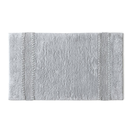 Tappeto in cotone con fondo antiscivolo Miss di Gedy - Grigio by CeramicStore | Lo specialista del tuo bagno