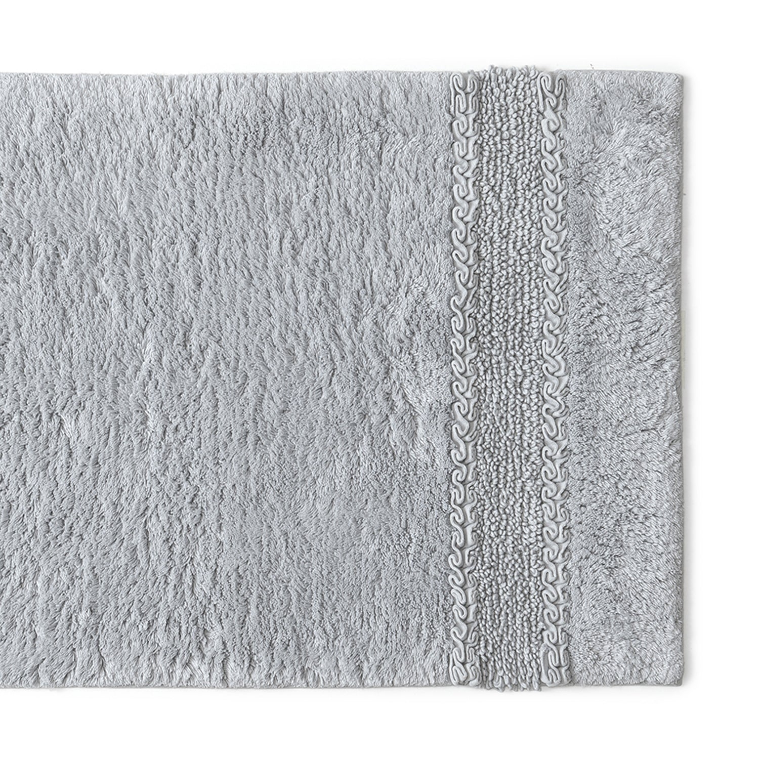 Tappeto in cotone con fondo antiscivolo Miss di Gedy - Grigio by CeramicStore | Lo specialista del tuo bagno