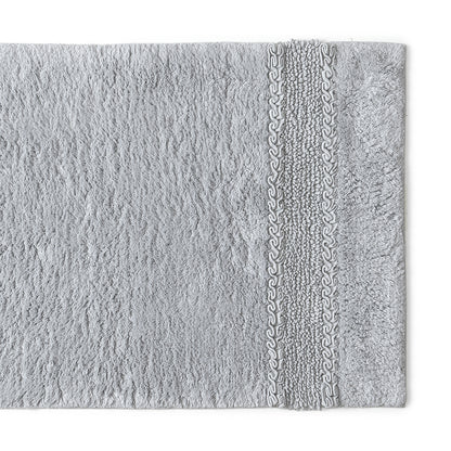 Tappeto in cotone con fondo antiscivolo Miss di Gedy - Grigio by CeramicStore | Lo specialista del tuo bagno