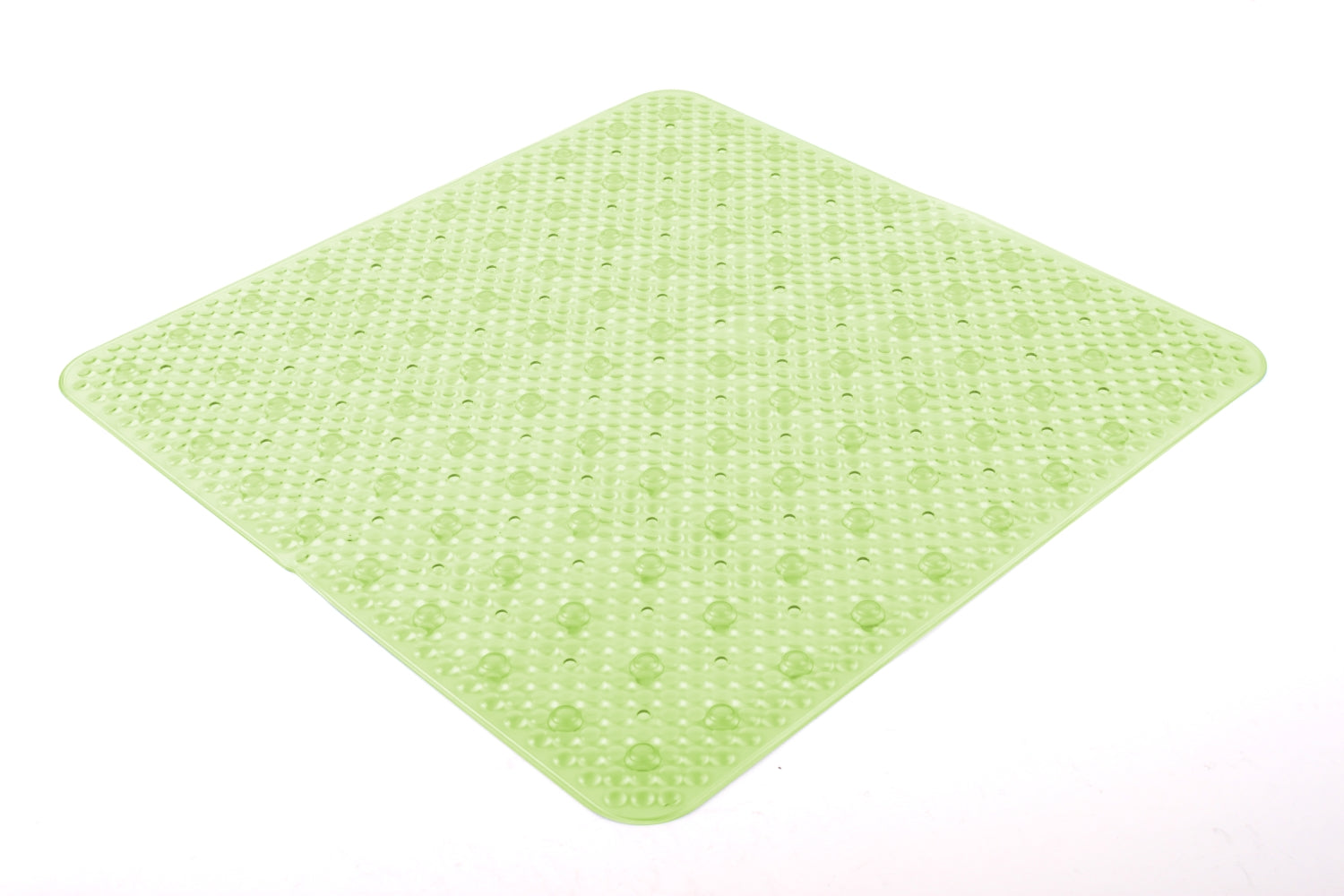 Tappeto antiscivolo doccia 53x53 modello Solid di Gedy - Trasparente verde by CeramicStore | Lo specialista del tuo bagno