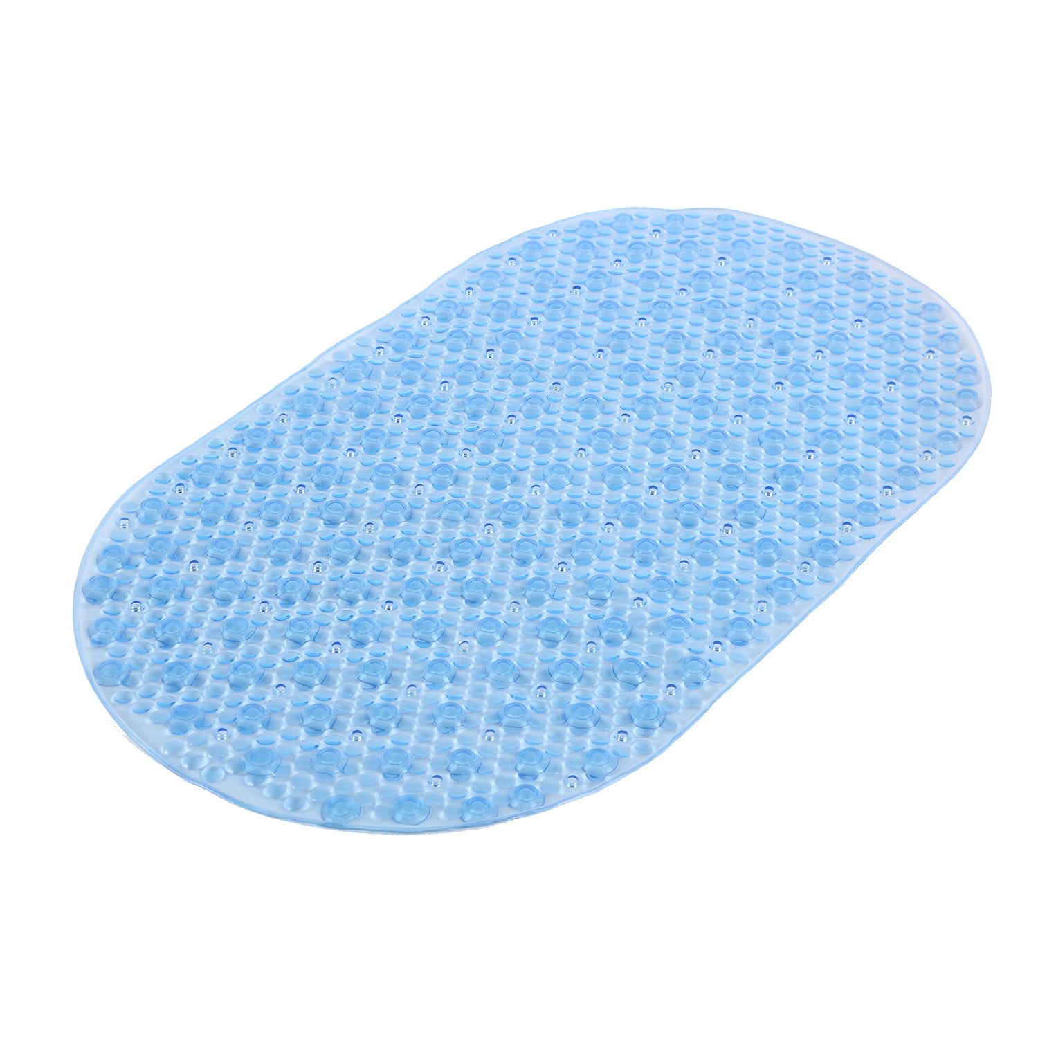 Tappeto antiscivolo vasca modello Solid di Gedy - Azzurro trasparente by CeramicStore | Lo specialista del tuo bagno