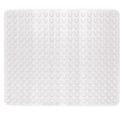 Tappeto antiscivolo doccia quadrato 60x60 cm in PVC plastificato di Gedy - Trasparente by CeramicStore | Lo specialista del tuo bagno