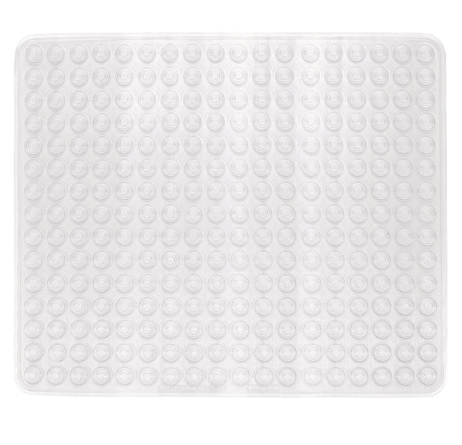 Tappeto antiscivolo doccia quadrato 60x60 cm in PVC plastificato di Gedy - Trasparente by CeramicStore | Lo specialista del tuo bagno