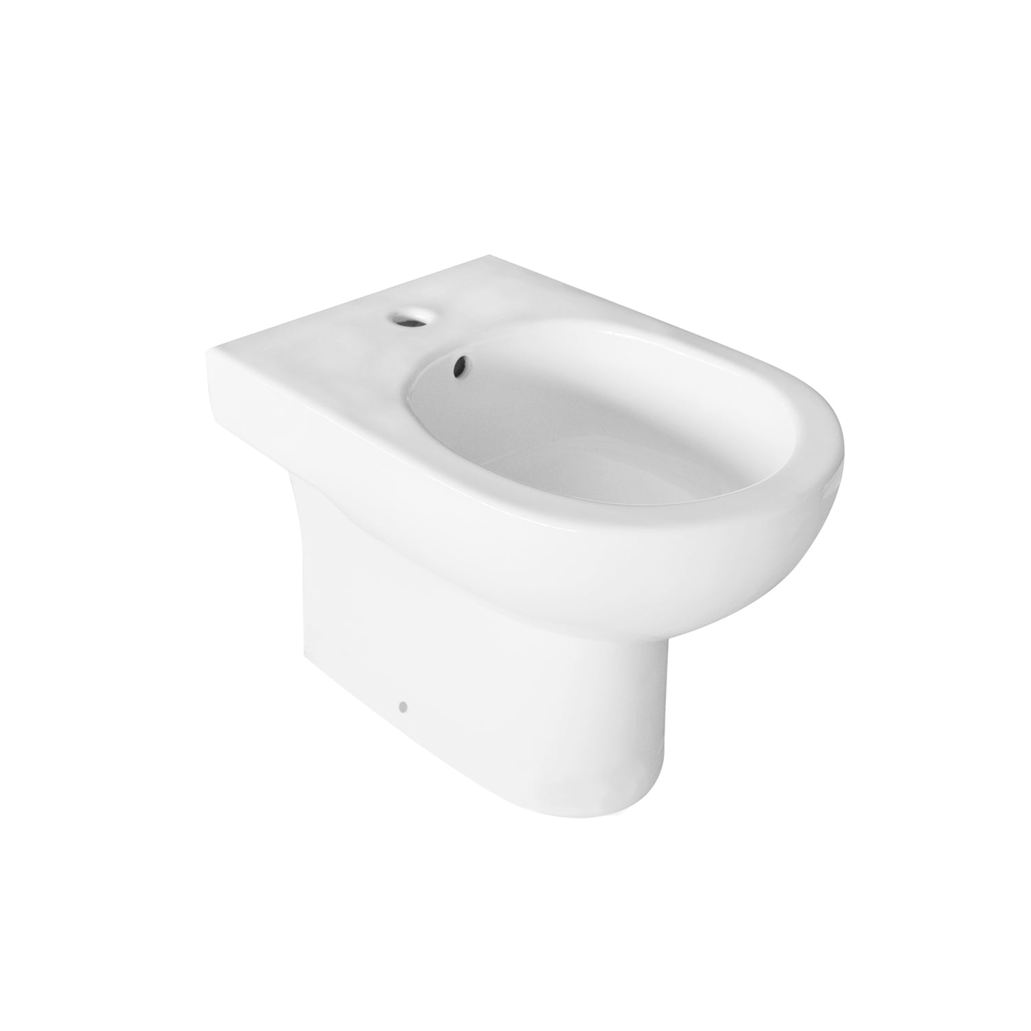 Coppia di sanitari filomuro Claim di Linpha Sanitary cm 37