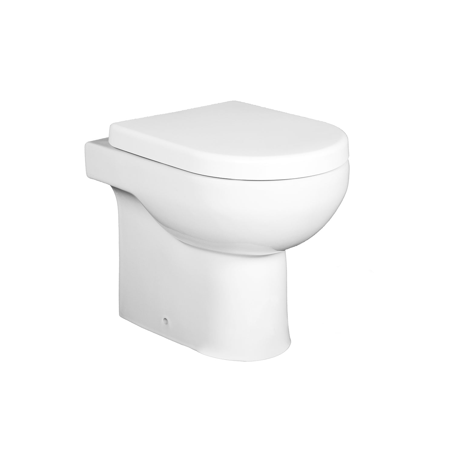 Coppia di sanitari filomuro Claim di Linpha Sanitary cm 37