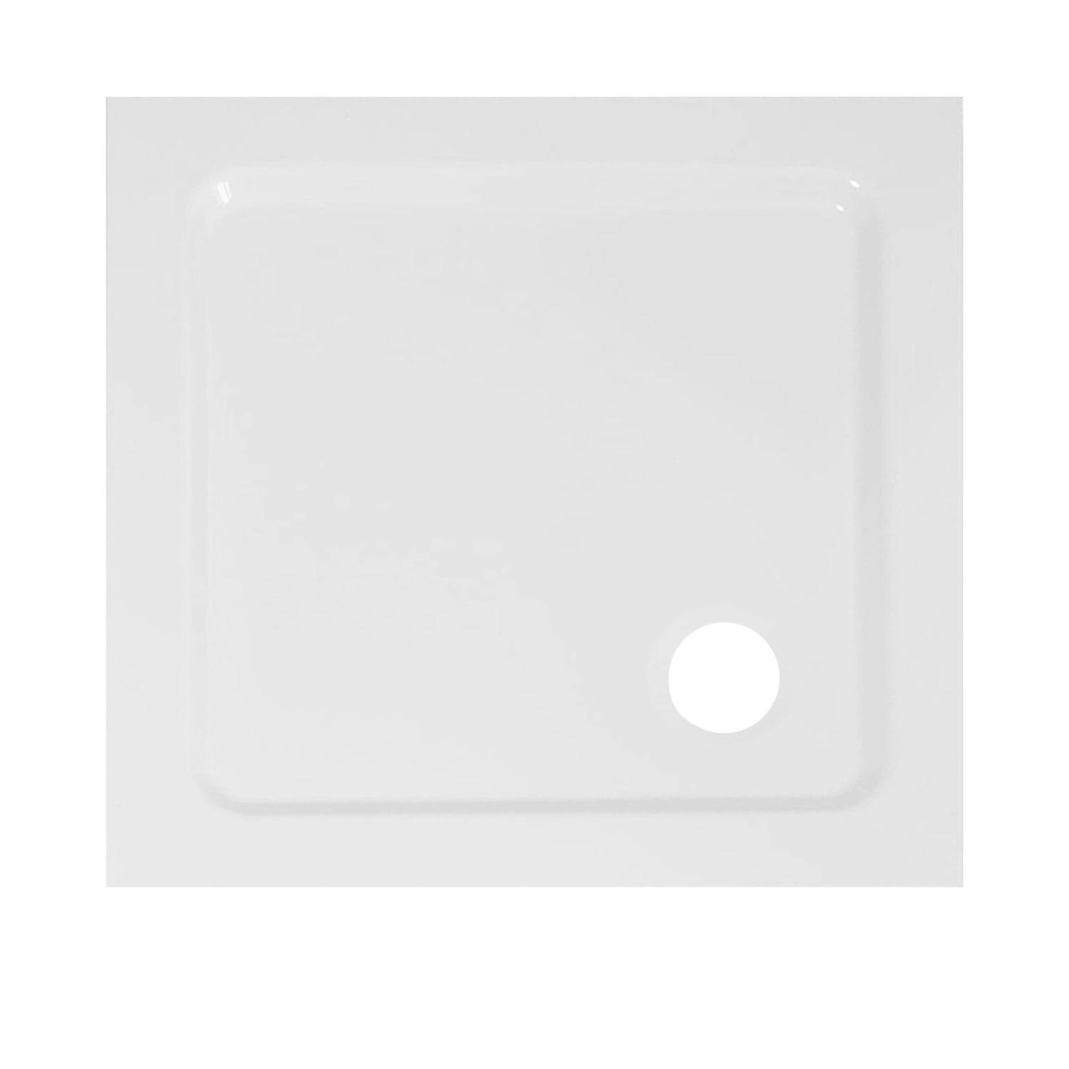 Piatto doccia quadrato cm 76x76 in tecnopolimero strutturale Mr Plate by CeramicStore | Lo specialista del tuo bagno