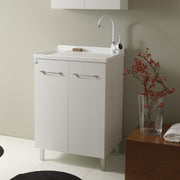 Lavatoio Xilon Lavanderina cm 60x60 colore Bianco opaco by CeramicStore | Lo specialista del tuo bagno