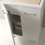 Lavatoio Xilon Lavanderina cm 60x60 colore Bianco opaco by CeramicStore | Lo specialista del tuo bagno