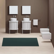 Lavabo rotondo Azzurra serie Aurea 40x40x17 cm - Bianco lucido