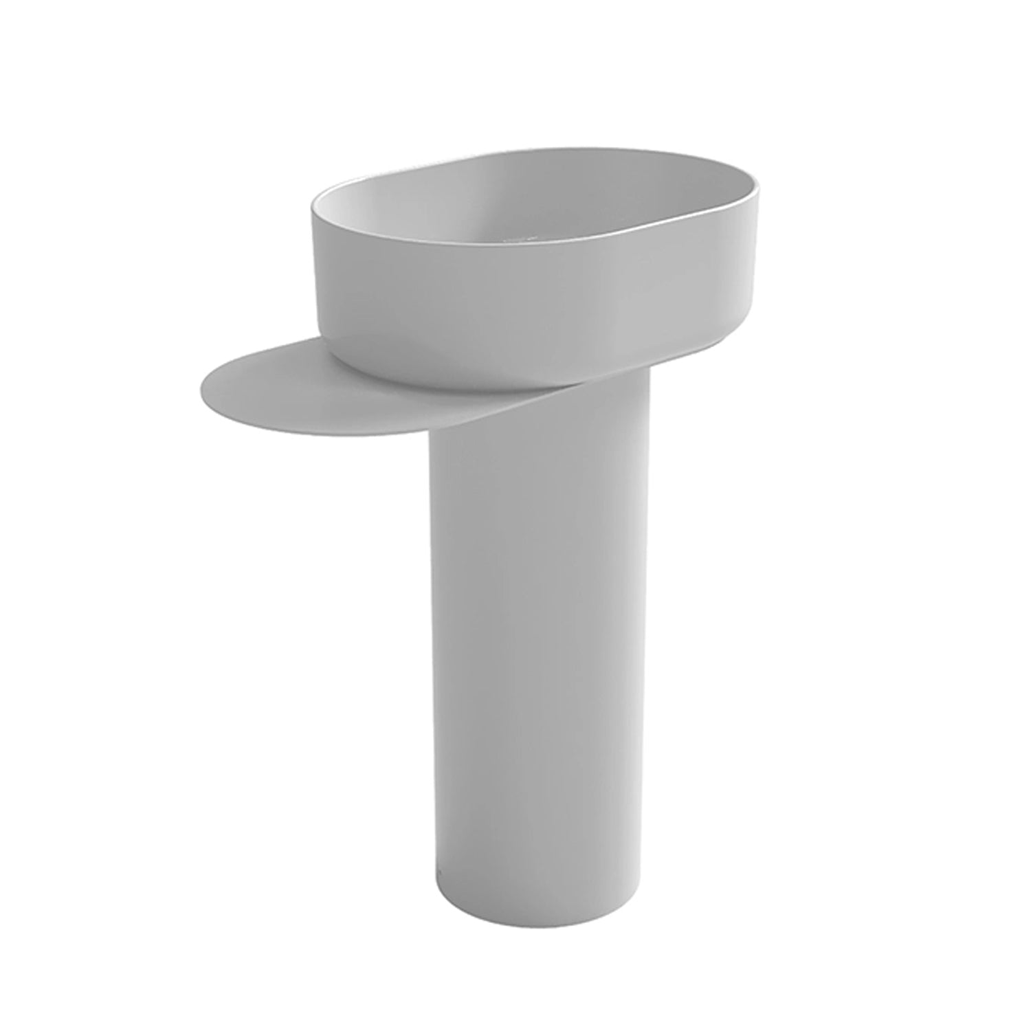 Colonna in ceramica di Azzurra serie Aurea à˜26x73 cm - Bianco lucido by CeramicStore | Lo specialista del tuo bagno
