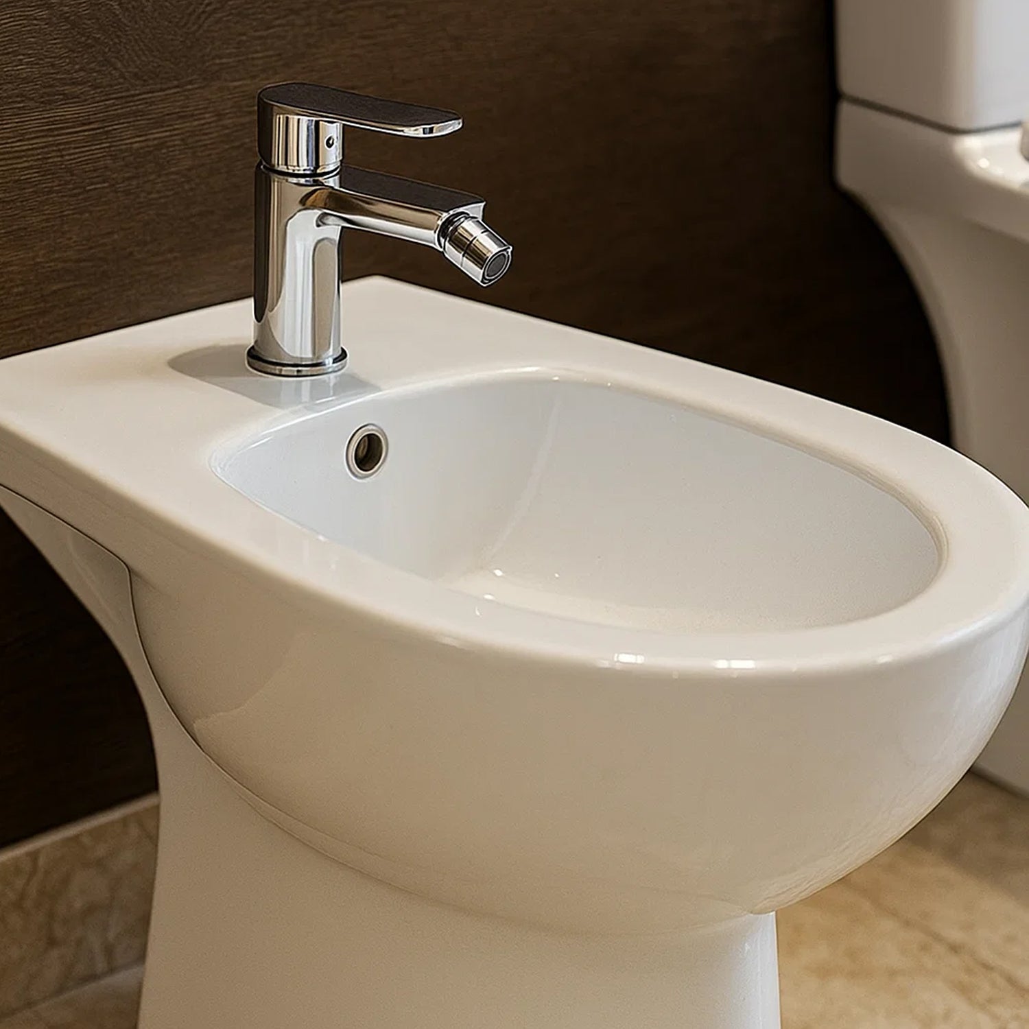 Miscelatore bidet RubiFlux Idroblue - Cromato by CeramicStore | Lo specialista del tuo bagno