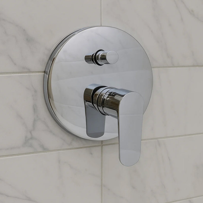 Miscelatore incasso doccia RubiFlux Idroblue con deviatore - Cromo by CeramicStore | Lo specialista del tuo bagno