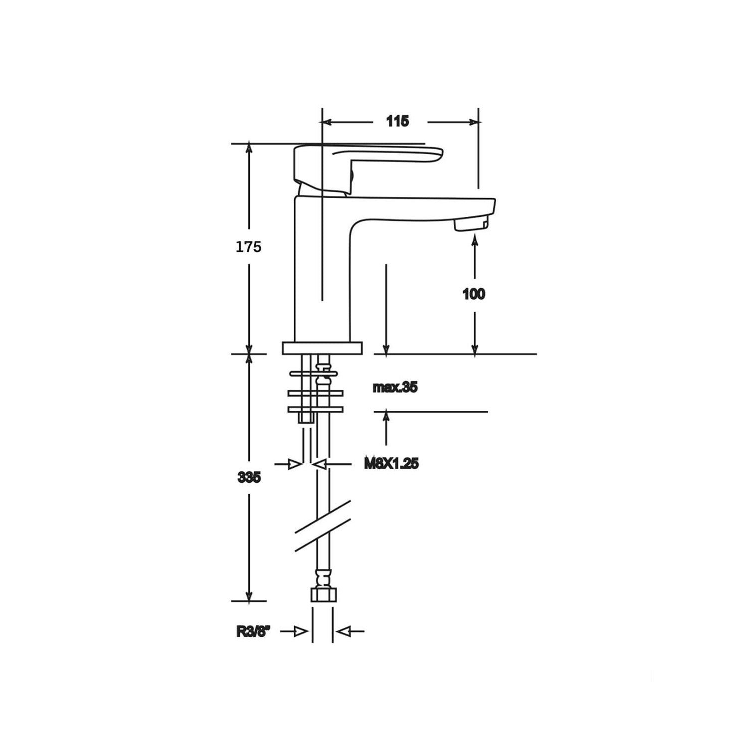 Set miscelatore lavabo, bidet e doccia RubiFlux Idroblue - Cromo by CeramicStore | Lo specialista del tuo bagno