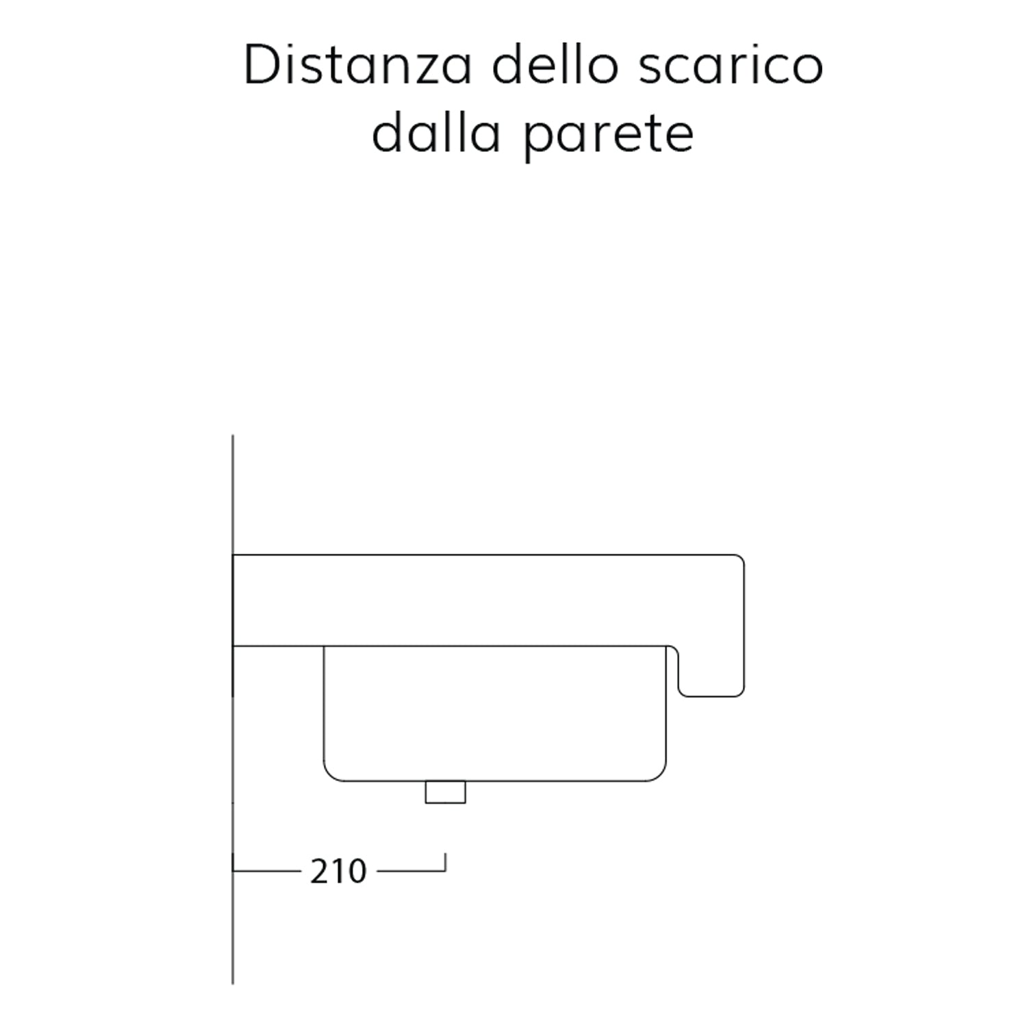 Lavatoio in ceramica con mobile in legno melaminico e asse di lavaggio Lavarredo Xilon cm 50x50 Bianco Lucido by CeramicStore | Lo specialista del tuo bagno