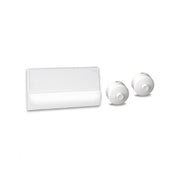 Kit placca con pulsante per cassetta incasso Pucci Rame - Bianco