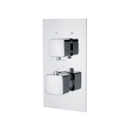 Termostatico doccia incasso squadrato 4 vie in ottone by CeramicStore | Lo specialista del tuo bagno
