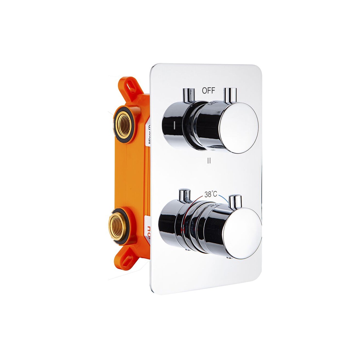 Termostatico doccia incasso 2 vie in ottone con easy box by CeramicStore | Lo specialista del tuo bagno