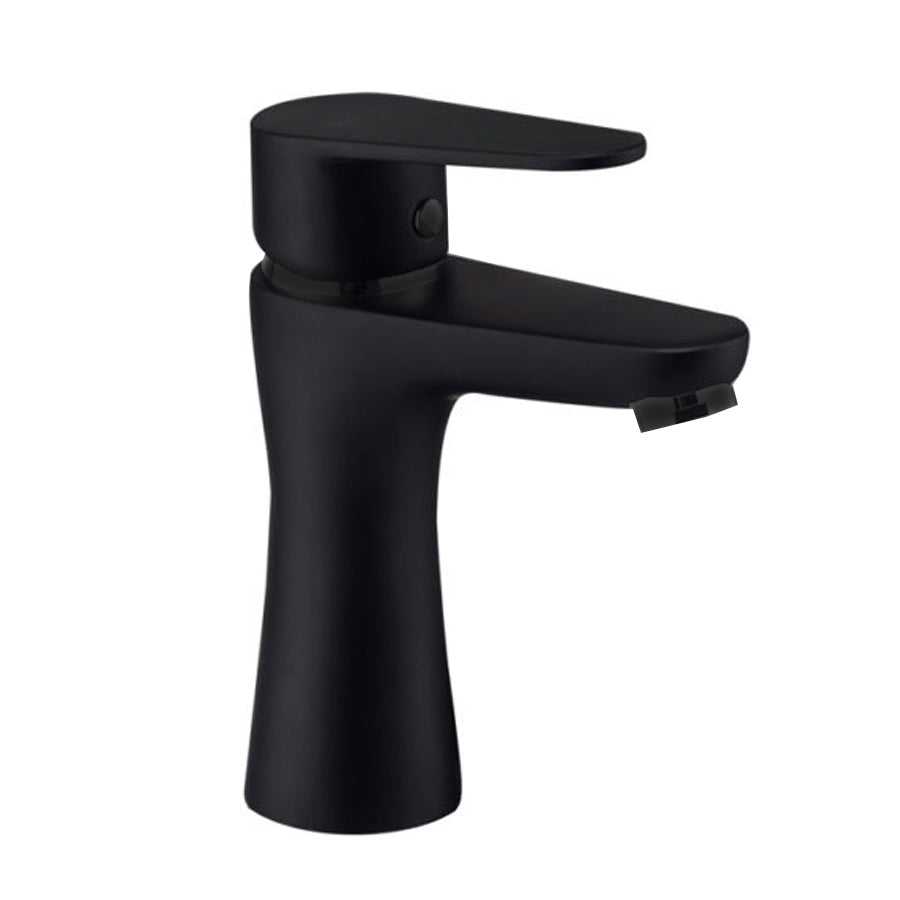 Miscelatore lavabo con piletta click clack 1''1/4 Artis collezione Indy nero opaco by CeramicStore | Lo specialista del tuo bagno