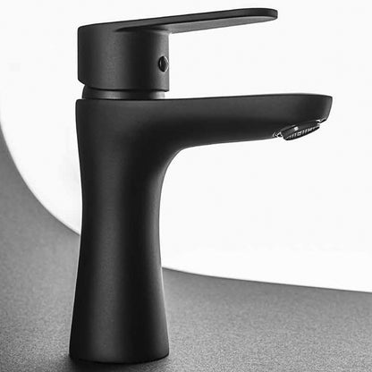 Miscelatore lavabo con piletta click clack 1''1/4 Artis collezione Indy nero opaco by CeramicStore | Lo specialista del tuo bagno