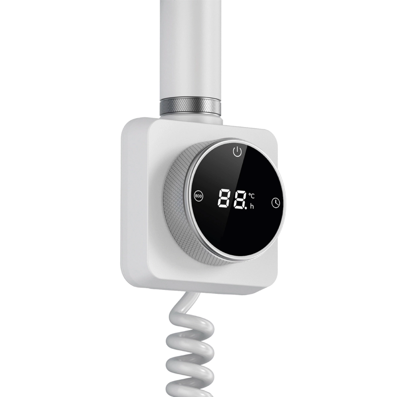 Termoarredo scaldasalviette da bagno elettrico con Termostato Digitale 1380x500 con potenza di 750 Watt Collezione Vialis Nuova Generazione BASSO CONSUMO by CeramicStore | Lo specialista del tuo bagno