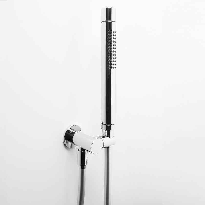 Kit doccia by ARES con punto acqua tondo. Supporto doccetta girevole by CeramicStore | Lo specialista del tuo bagno