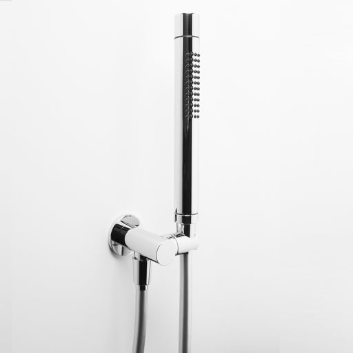 Kit doccia by ARES con punto acqua tondo. Supporto doccetta girevole by CeramicStore | Lo specialista del tuo bagno