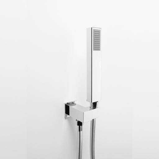 Kit doccia by ARES con doccetta design minimal-chic in ABS modello 'KATE' by CeramicStore | Lo specialista del tuo bagno