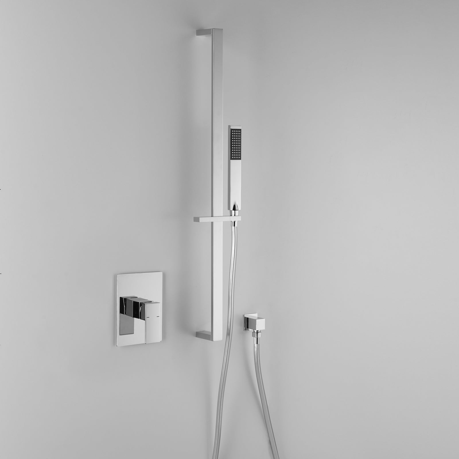 Composizione doccia by ARES: saliscendi in ottone ZEN con doccetta+miscelatore 1 via by CeramicStore | Lo specialista del tuo bagno