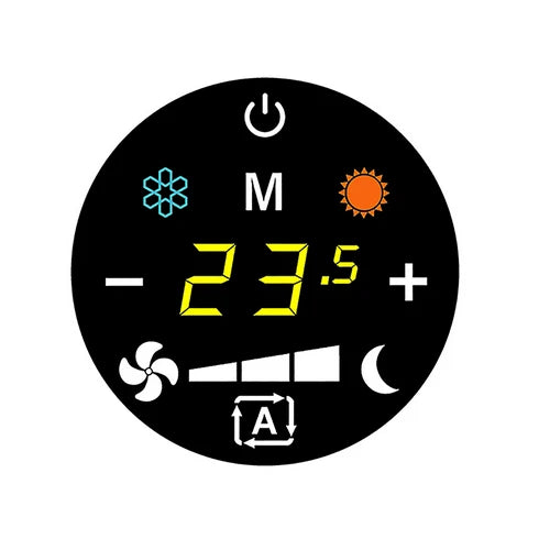 Comando a bordo per whisper cb touch estate-inverno -