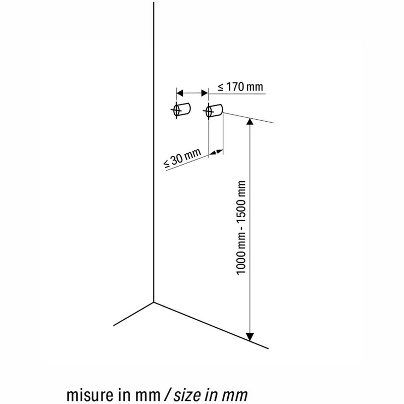 Pannello doccia idromassaggio Sassolungo in alluminio nero con cascata. Miscelatore incasso 4 vie by CeramicStore | Lo specialista del tuo bagno