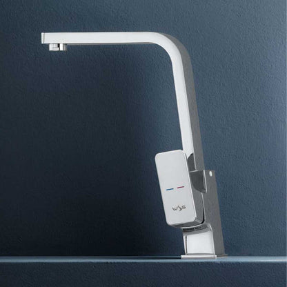 Miscelatore monocomando per lavello serie Blow con bocca alta girevole by CeramicStore | Lo specialista del tuo bagno