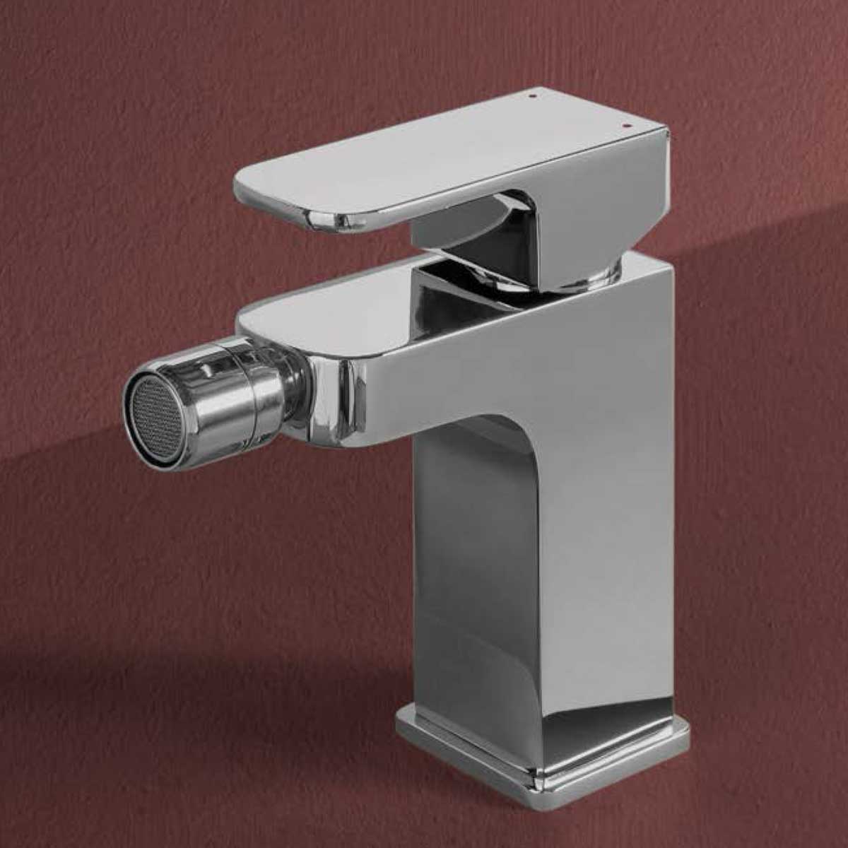 Miscelatore monocomando per bidet con scarico 1''1/4 serie King in ottone cromato by CeramicStore | Lo specialista del tuo bagno
