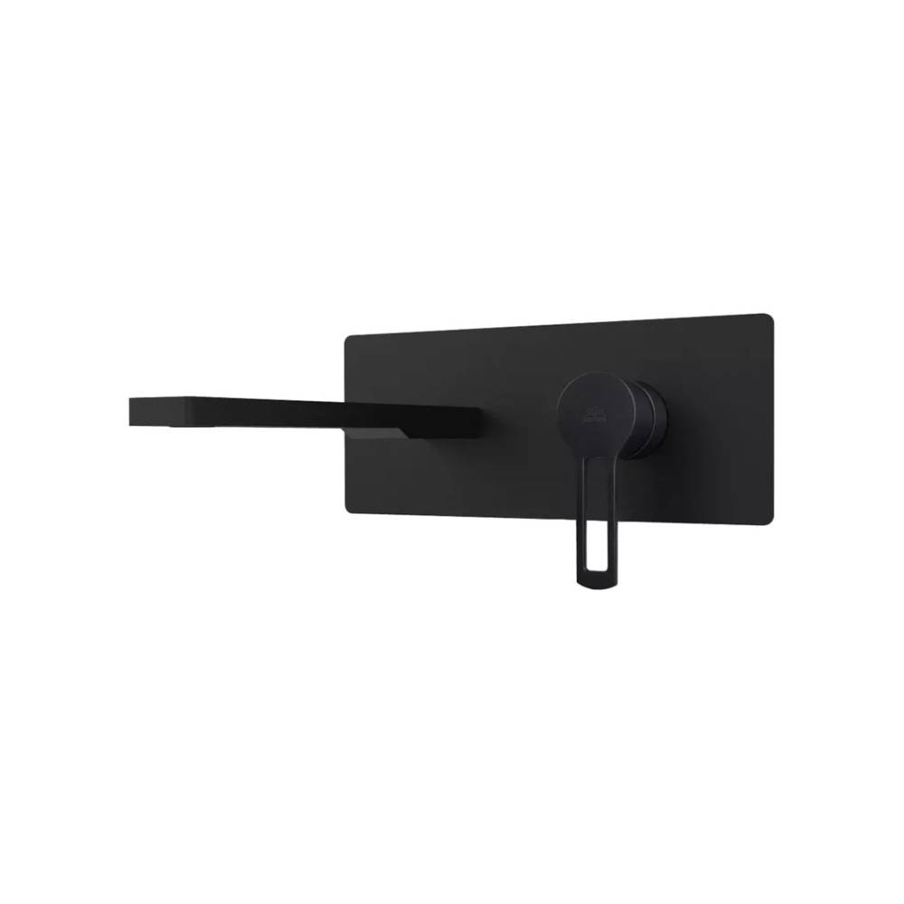 Miscelatore lavabo a parete serie Ringo modello RIN106NO colore nero opaco Paffoni by CeramicStore | Lo specialista del tuo bagno
