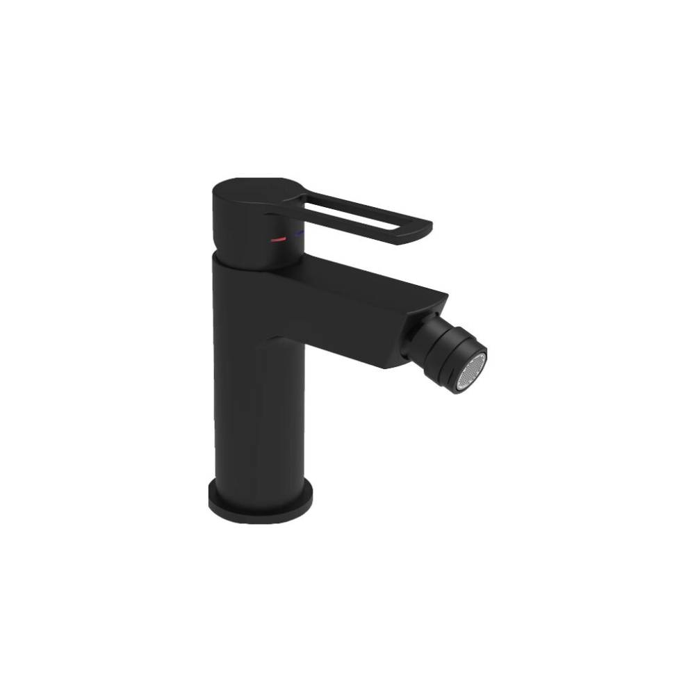 Miscelatore bidet serie Ringo modello RIN131KNO colore nero opaco scarico clic-clac Paffoni by CeramicStore | Lo specialista del tuo bagno