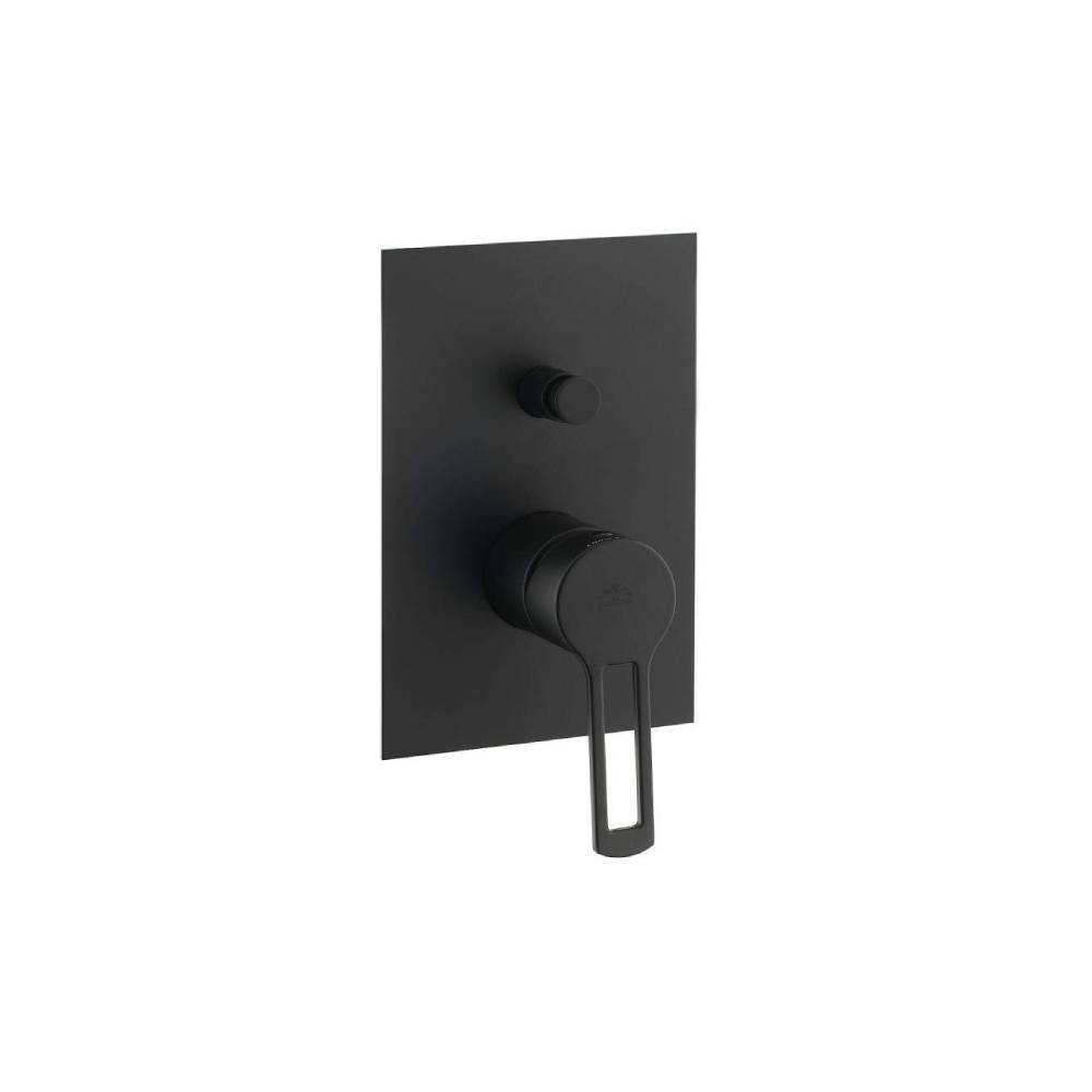 Miscelatore doccia incasso serie Ringo modello RIN015NO/M con deviatore colore nero opaco Paffoni by CeramicStore | Lo specialista del tuo bagno