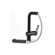 Miscelatore lavello con doccetta estraibile serie Ringo modello RIN185NO colore nero opaco Paffoni by CeramicStore | Lo specialista del tuo bagno