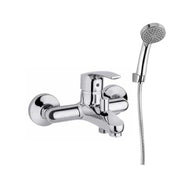 Rubinetto Miscelatore Monocomando per Vasca con set doccia cromato collezione Hike di Argo Rubinetterie by CeramicStore | Lo specialista del tuo bagno