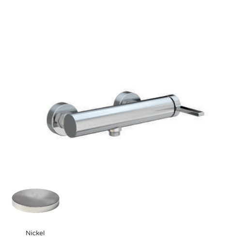 Miscelatore monocomando esterno per doccia RubiFlux serie Tundra - Nickel by CeramicStore | Lo specialista del tuo bagno