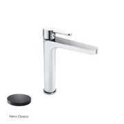 Miscelatore monocomando lavabo alto RubiFlux serie Lume - Nero Opaco by CeramicStore | Lo specialista del tuo bagno